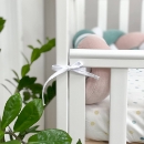 Protectie laterala patut bebe menta-roz pudra (2)